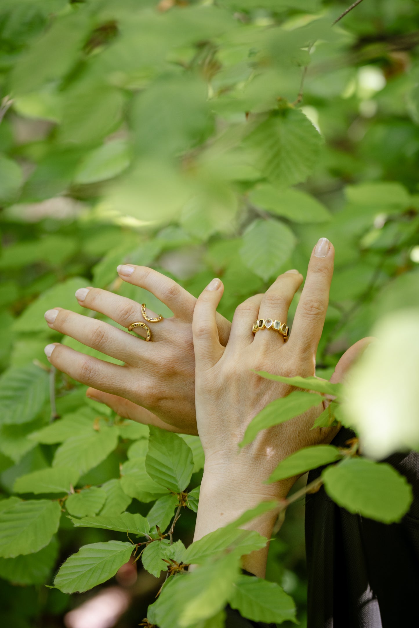 Moons of Eriu Ring - A Talisman for those who walk between worlds