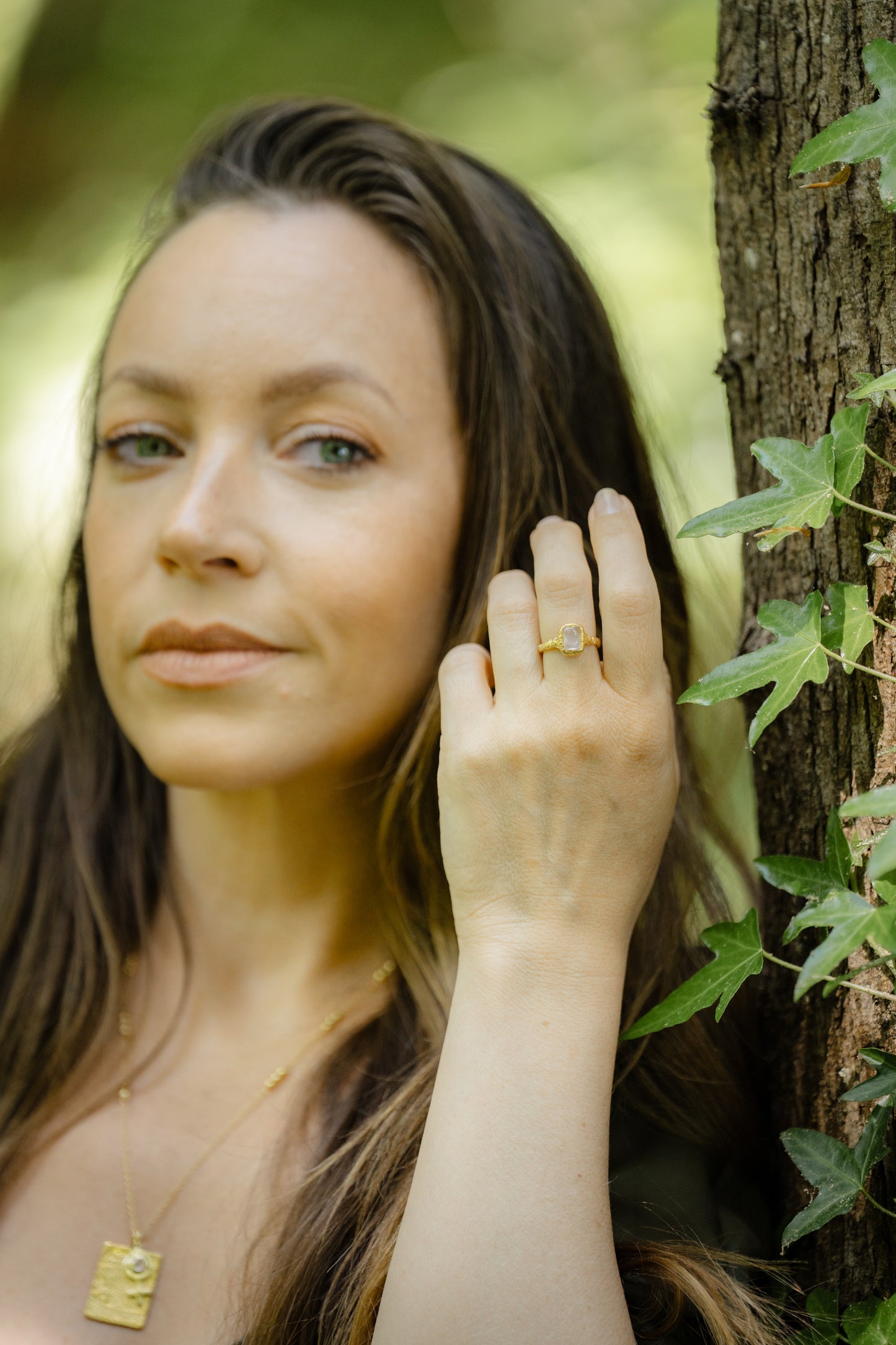 Heart of Imbolc Ring - A Talisman of Sacred Love, Healing, and Inner Fire