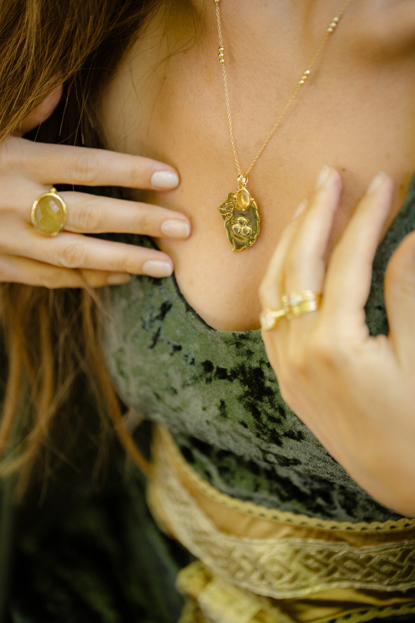 Strength Necklace - A Talisman of Celtic Courage & Inner Fire