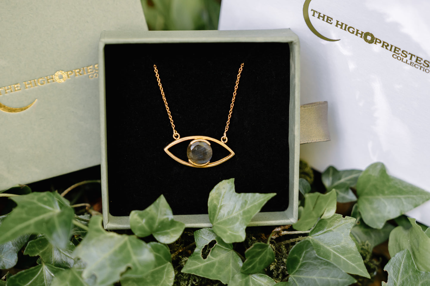 Third Eye Gold Necklace - A Talisman of Vision, Intuition & Inner Knowing