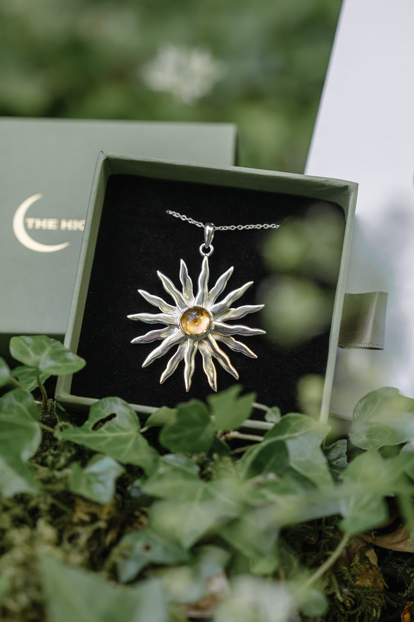The Sun Silver Necklace - A Talisman of Radiance, Joy & Creative Power