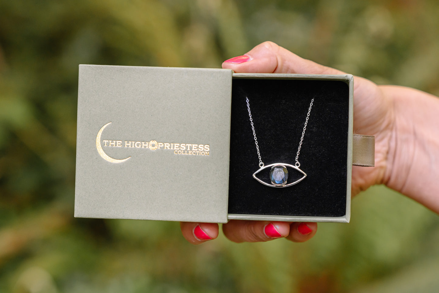 Third Eye Silver Necklace - A Talisman of Vision, Intuition & Inner Knowing