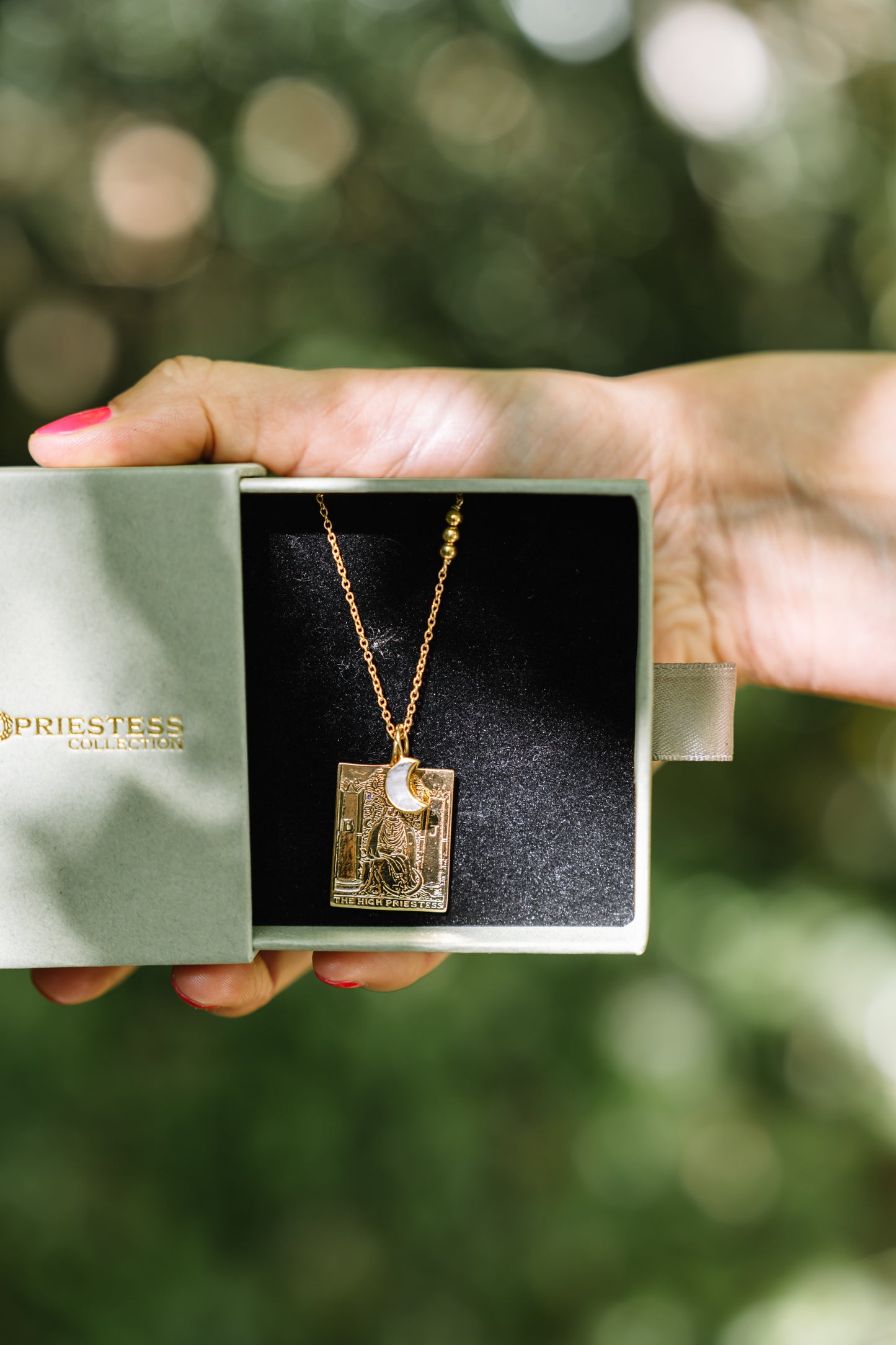 The High Priestess Necklace - A Talisman of Intuition & Divine Wisdom