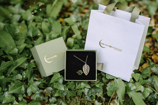Tree of Life Leaf Necklace - A Celtic Symbol of Heart Wisdom, Healing & Abundance