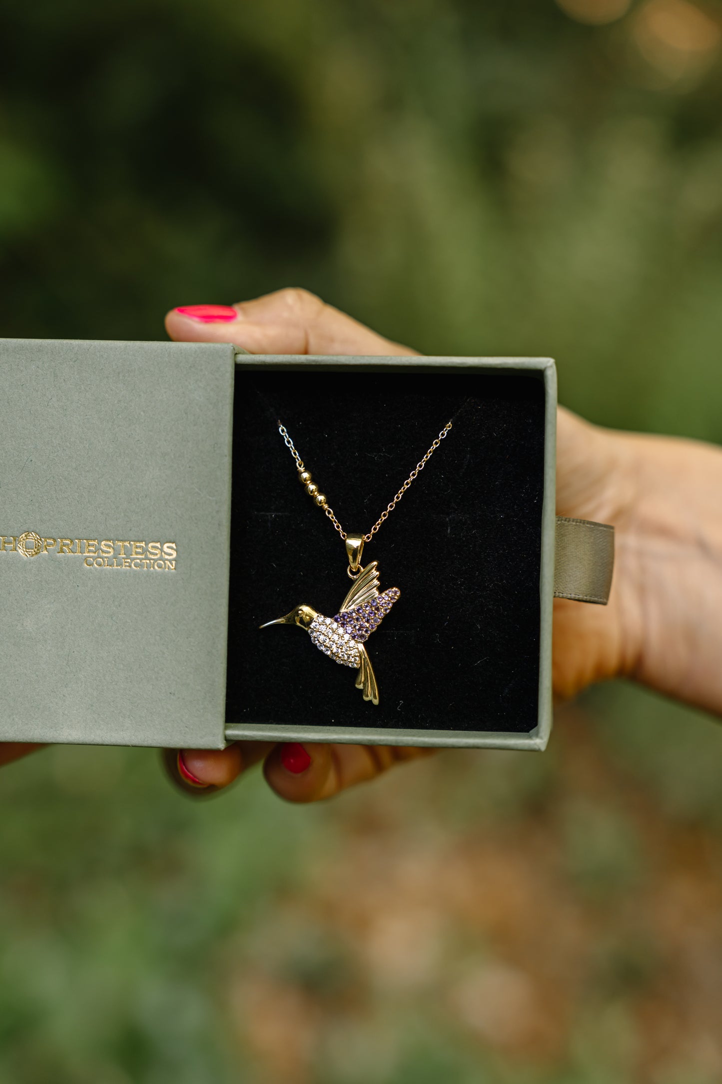 The Hummingbird Necklace - A Talisman of Joy, Beauty & Otherworldly Wisdom