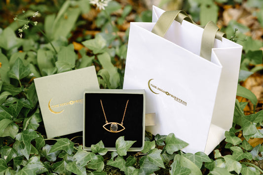 Third Eye Gold Necklace  - A Talisman of Vision, Intuition & Inner Knowing