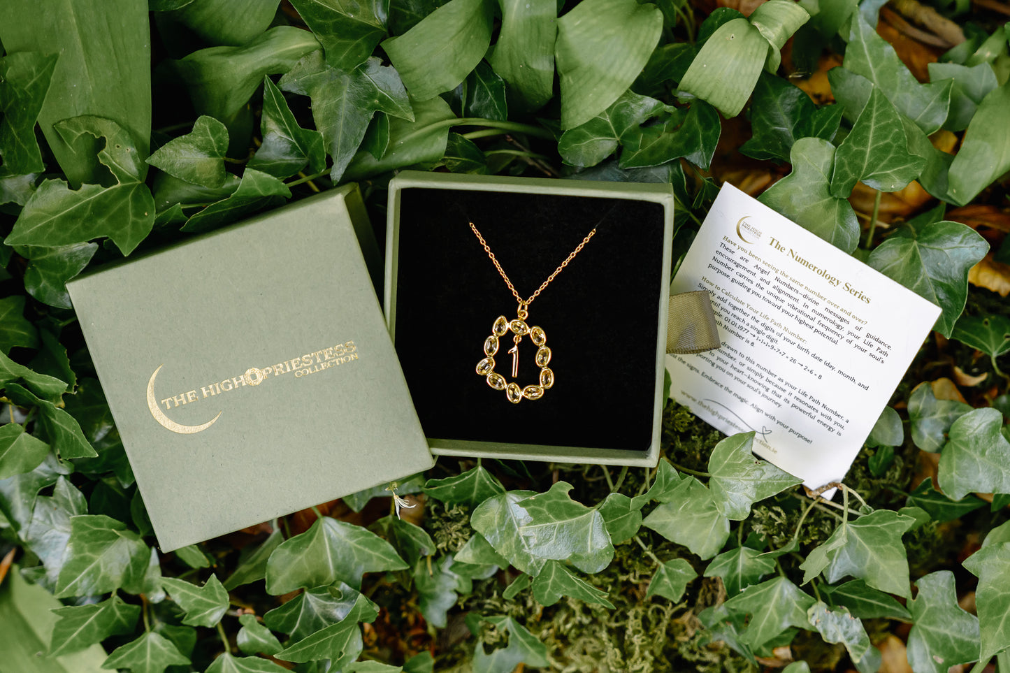 Life Path 1 Gold Necklace with Citrine