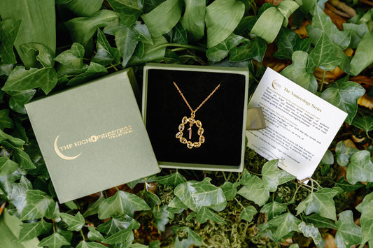 Life Path 1 Gold Necklace with Citrine