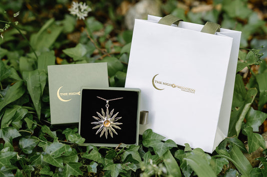 The Sun Silver Necklace - A Talisman of Radiance, Joy & Creative Power